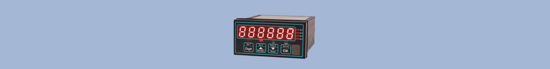 Strain Display PMD-STRAIN Load Cell & Strain Gauge Input Panel Mounting Display