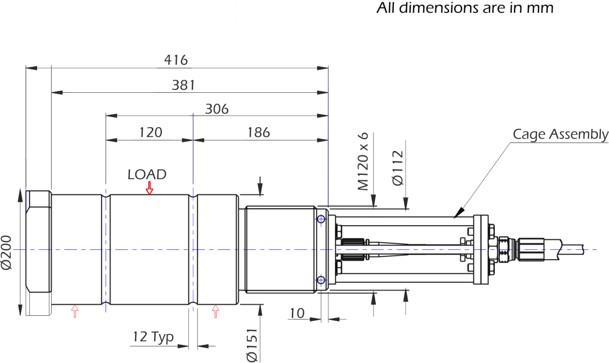 lcm1791 shackle load pin dimensions