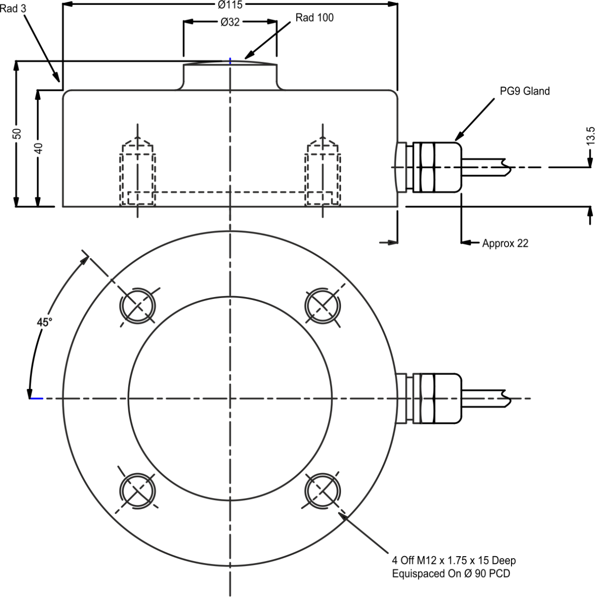 lcm3562 dimensions