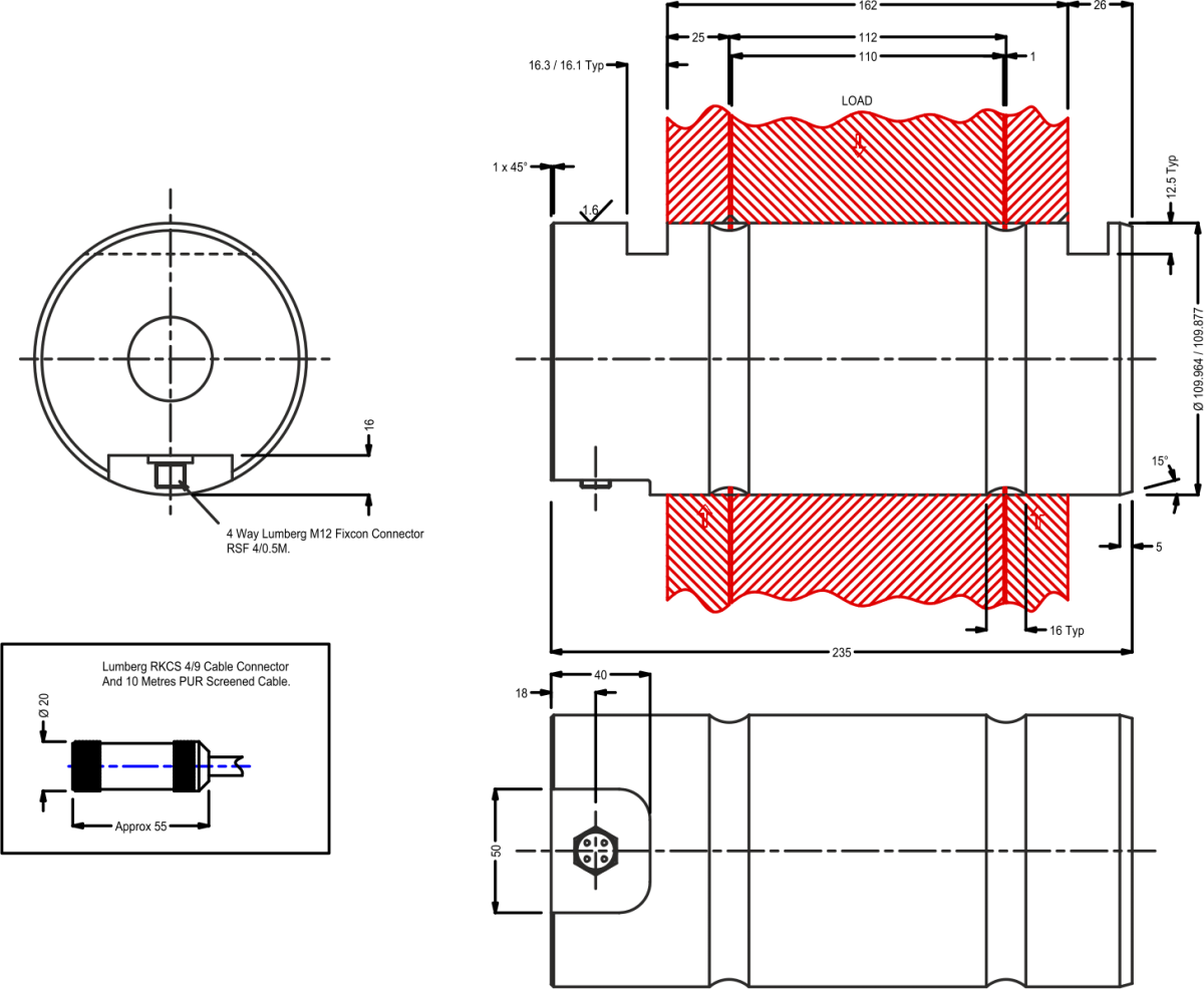 lcm3780 dimensions